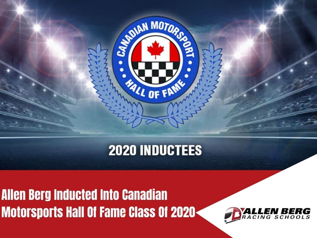Allen Berg Inducted Into Canadian Motorsports Hall Of Fame