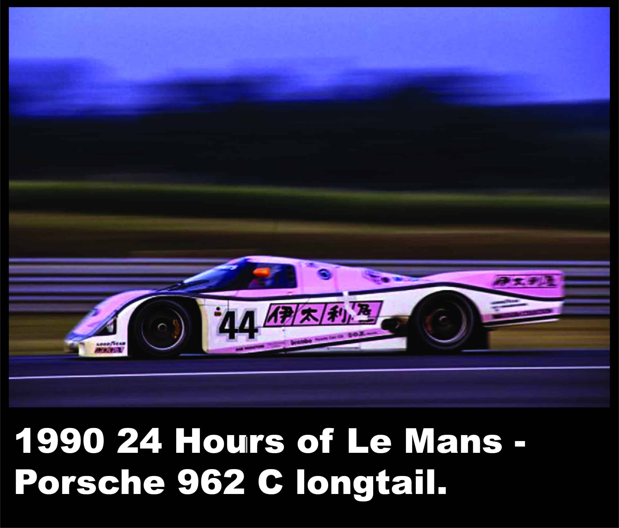 24 hours of le mans - porsche 962 c longtail