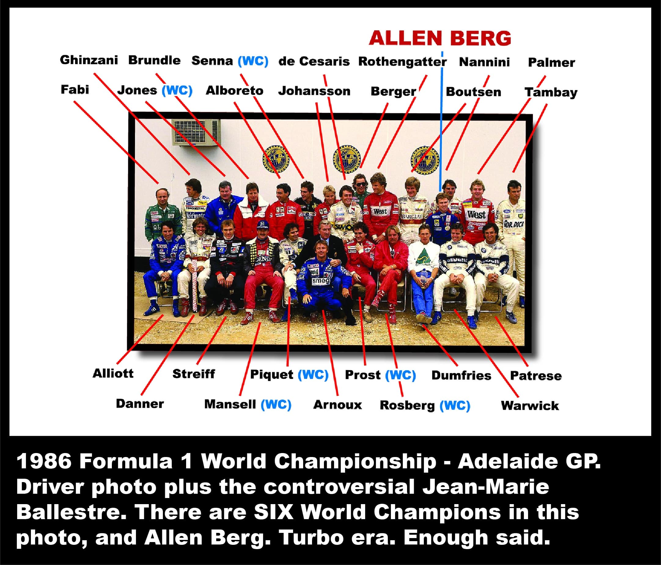 1986 formula 1 world championship