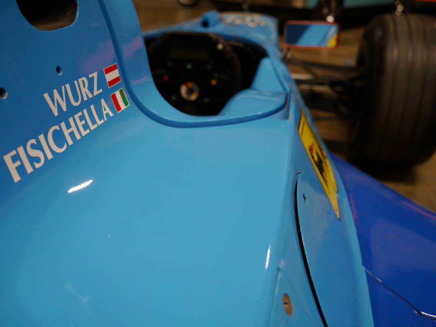 Benetton cockpit
