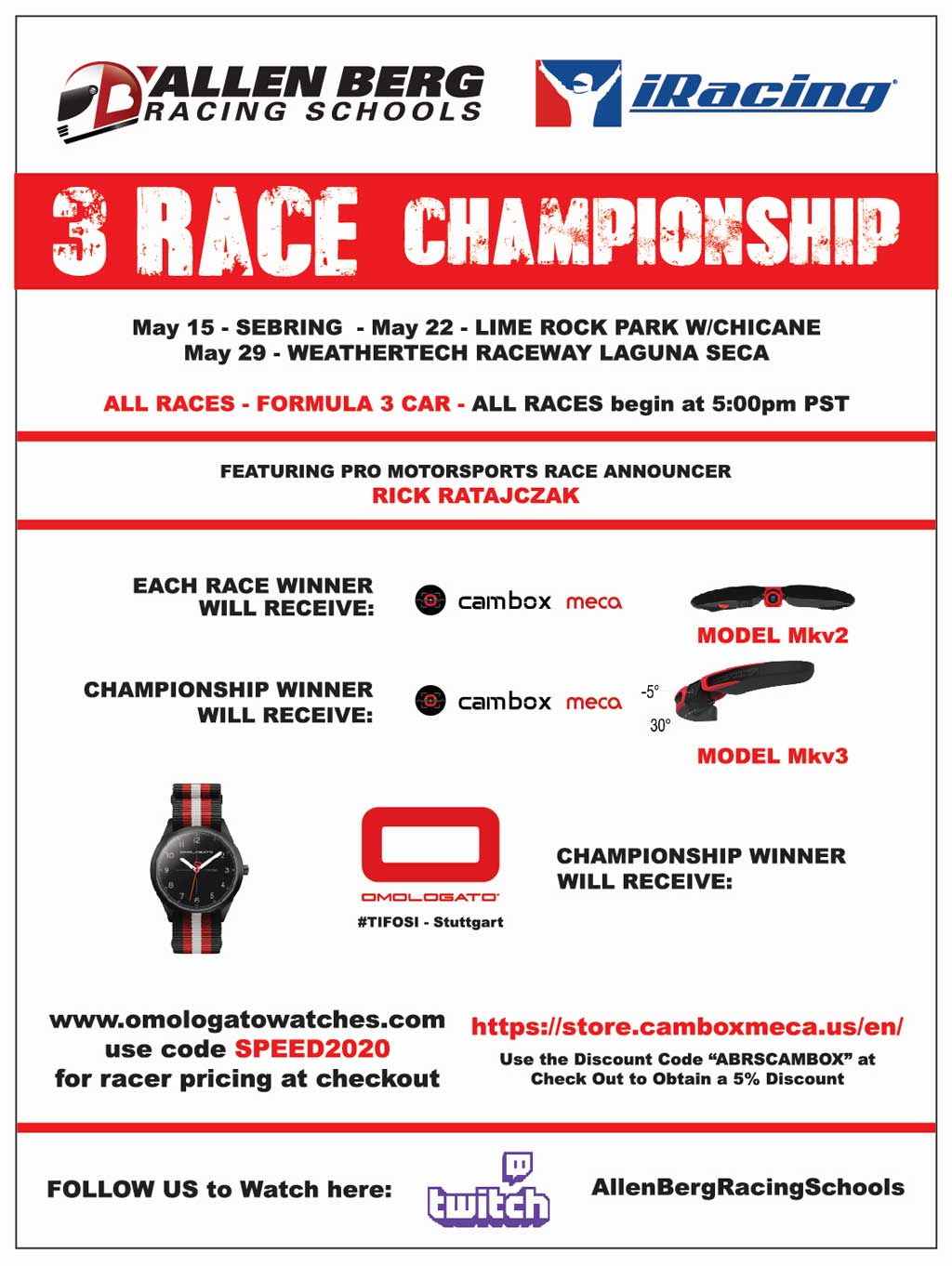 Iracing 3 race championship