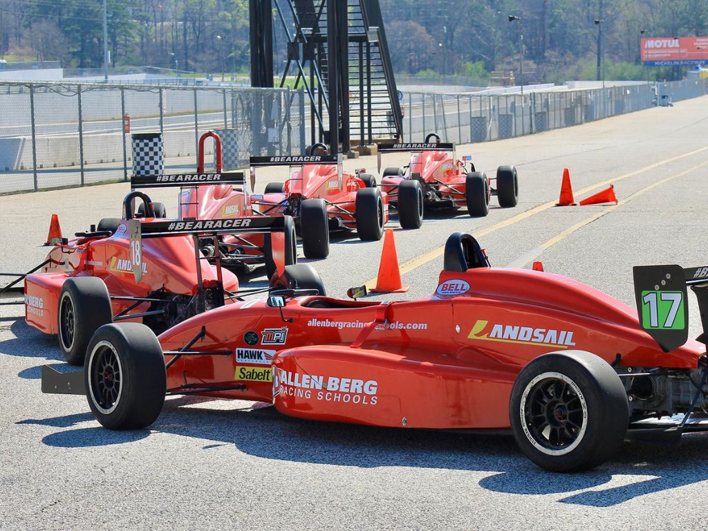 Road Atlanta Corner By Corner 17 Tatuus monza open-wheeler in road atlanta