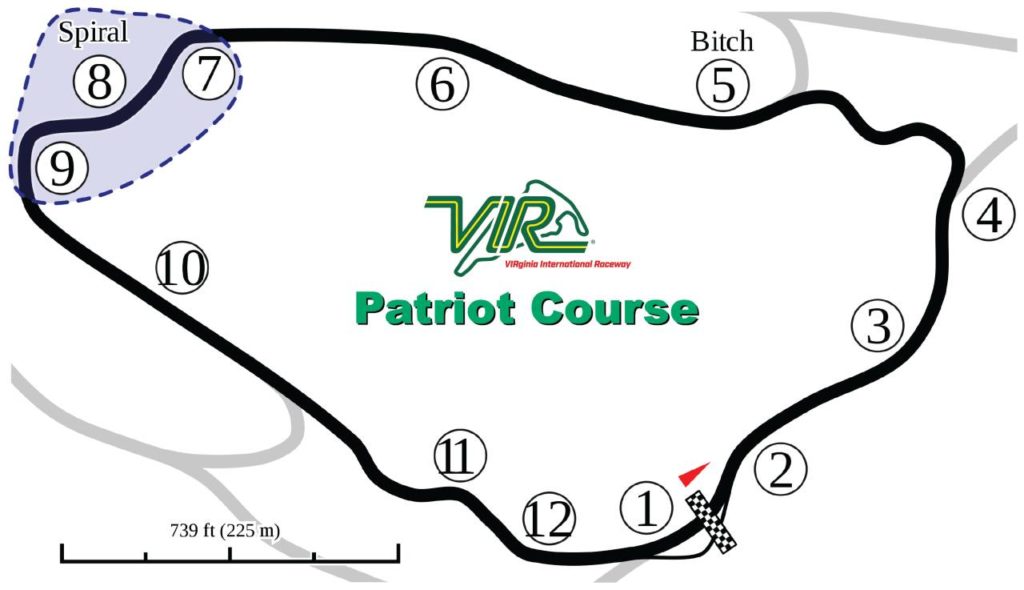 Allen Berg Racing Schools Announce East Coast Expansion 2 Vir patriot course